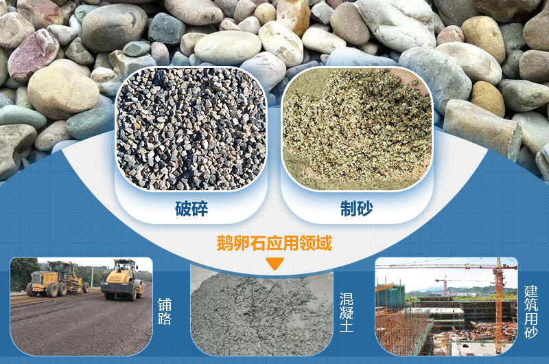 鹅卵石破裂机